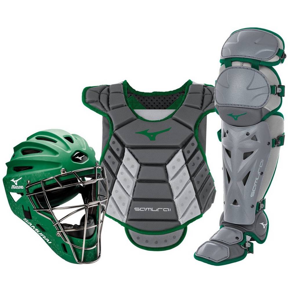 Damske Catchers Gear Mizuno Samurai Boxed (14-15") Siva Vypredaj WINM69475